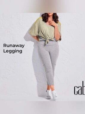Cabi Runaway Legging 6054 Heather Grey
Sz CL